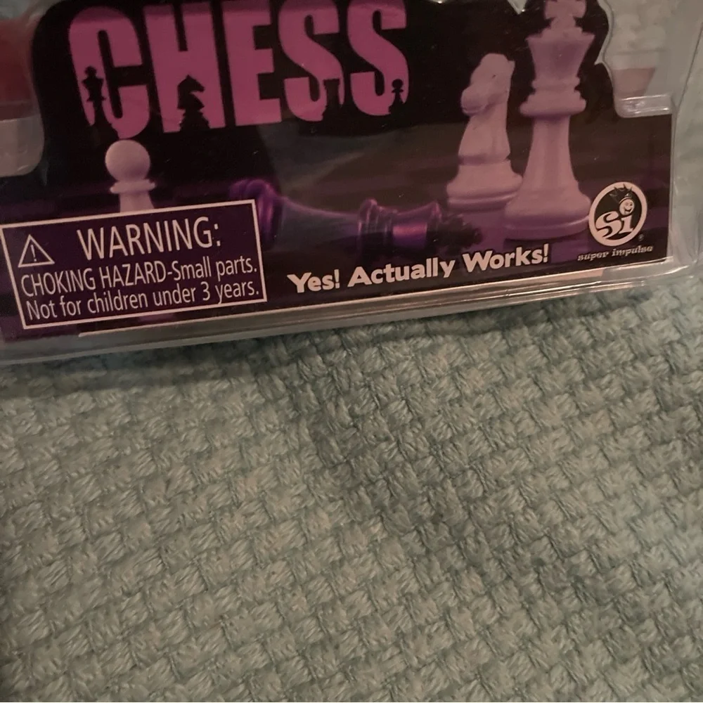 World's Smallest Chess Board Game New